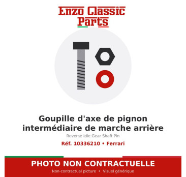 Ferrari - Reverse Idle Gear Shaft Pin - Ref. 10336210