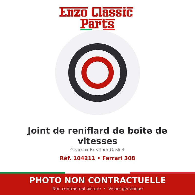 Ferrari 308 - Gearbox Breather Gasket - Ref. 104211
