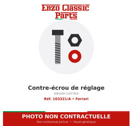 Ferrari - Adjuster Lock Nut - Ref. 103321/A