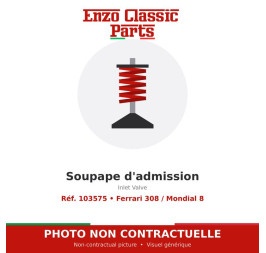 Ferrari 308 / Mondial 8 - Inlet Valve - Ref. 103575
