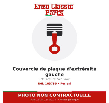 Ferrari - Left Hand End Plate Cover - Ref. 103796