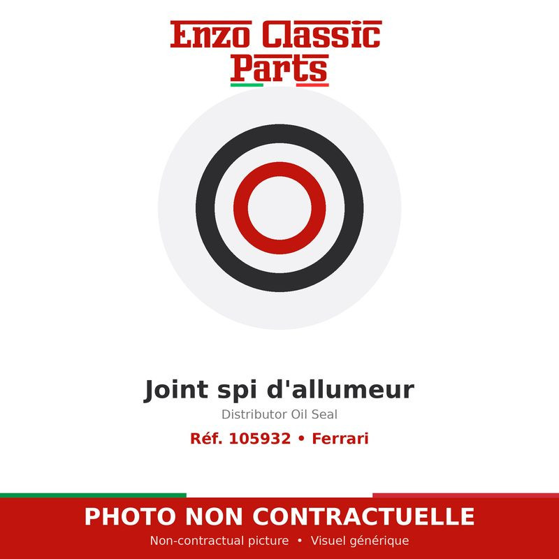 Ferrari - Distributor Oil Seal - Ref. 105932