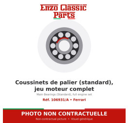 Ferrari - Coussinets de palier (standard), jeu moteur complet - Réf. 106931/A