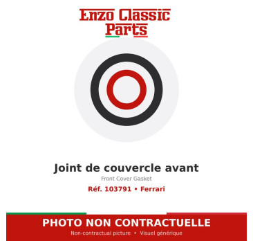 Ferrari - Front Cover Gasket - Ref. 103791
