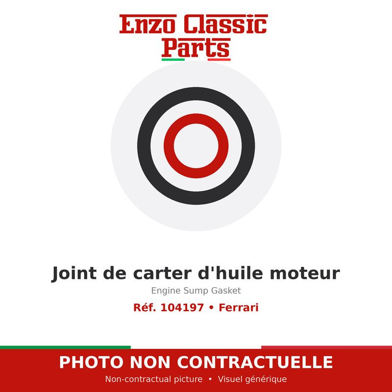 Ferrari - Engine Sump Gasket - Ref. 104197