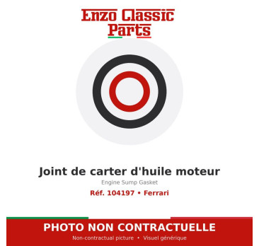 Ferrari - Engine Sump Gasket - Ref. 104197