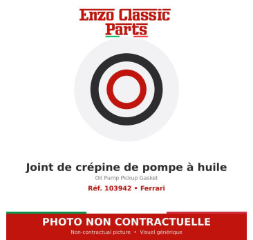 Ferrari - Joint de crépine de pompe à huile - Réf. 103942