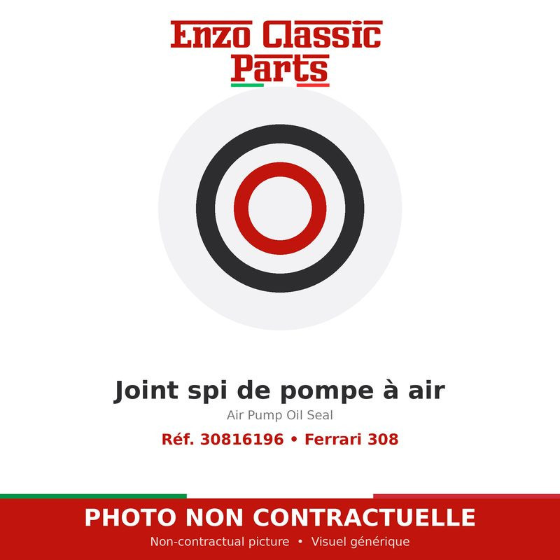 Ferrari 308 - Air Pump Oil Seal - Ref. 107786