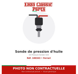 Ferrari - Oil Pressure Sender Unit - Ref. 100343