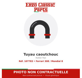 Ferrari 308 / Mondial 8 - Rubber Pipe - Ref. 107783