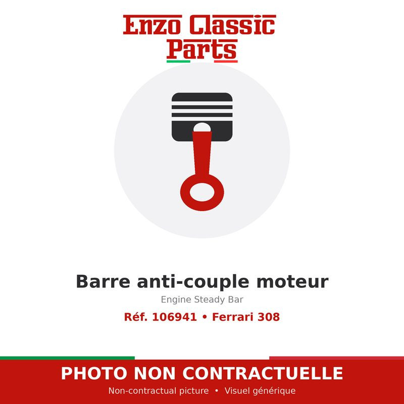 Ferrari 308 - Barre anti-couple moteur - Réf. 106941