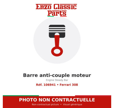 Ferrari 308 - Barre anti-couple moteur - Réf. 106941