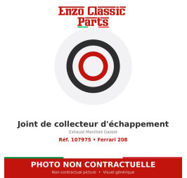 Ferrari 208 - Joint de collecteur d'échappement - Réf. 107975