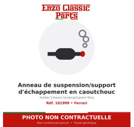 Ferrari - Anneau de suspension/support d'échappement en caoutchouc - Réf. 101999