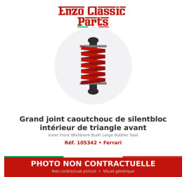 Ferrari - Grand joint caoutchouc de silentbloc intérieur de triangle avant - Réf. 105342
