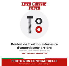 Ferrari 328 - Boulon de fixation inférieure d'amortisseur arrière - Réf. 106290