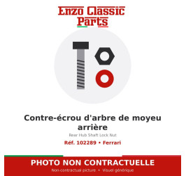 Ferrari - Contre-écrou d'arbre de moyeu arrière - Réf. 102289