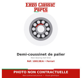 Ferrari - Demi-coussinet de palier - Réf. 100138/A