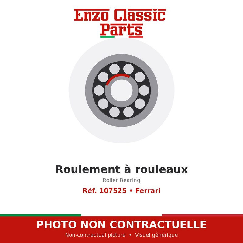 Ferrari - Roulement à rouleaux - Réf. 107525