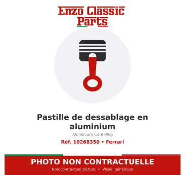 Ferrari - Aluminium Core Plug - Ref. 10268350