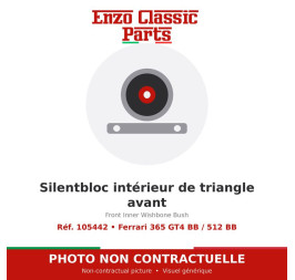Ferrari 365 GT4 BB / 512 BB - Silentbloc intérieur de triangle avant - Réf. 105442