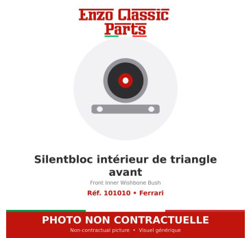 Ferrari - Silentbloc intérieur de triangle avant - Réf. 101010