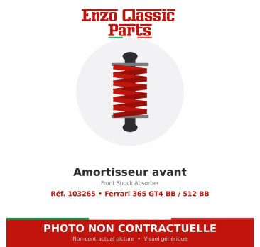 Ferrari 365 GT4 BB / 512 BB - Front Shock Absorber - Ref. 103265