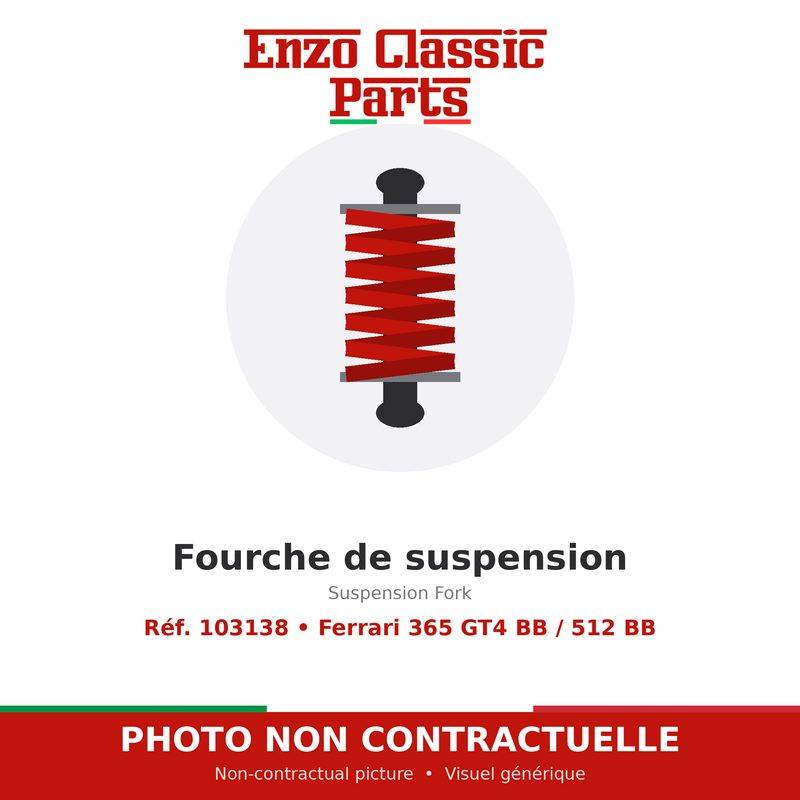 Ferrari 365 GT4 BB / 512 BB - Suspension Fork - Ref. 103138