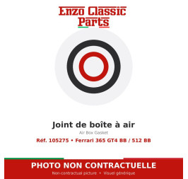 Ferrari 365 GT4 BB / 512 BB - Air Box Gasket - Ref. 105275