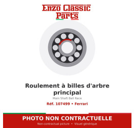 Ferrari - Roulement à billes d'arbre principal - Réf. 107499