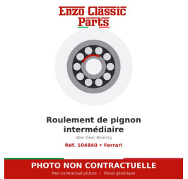 Ferrari - Idler Gear Bearing - Ref. 104840