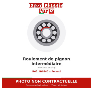 Ferrari - Idler Gear Bearing - Ref. 104840