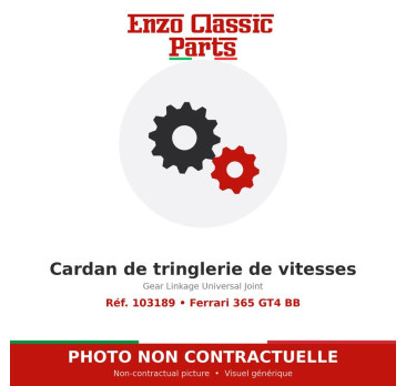 Ferrari 365 GT4 BB - Gear Linkage Universal Joint - Ref. 103189