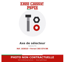 Ferrari 365 GT4 BB - Selector Pin - Ref. 103010