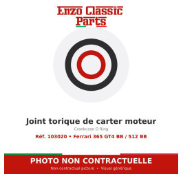 Ferrari 365 GT4 BB / 512 BB - Joint torique de carter moteur - Réf. 103020