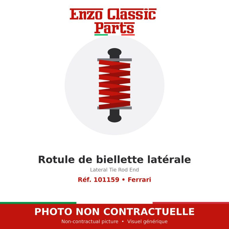 Ferrari - Lateral Tie Rod End - Ref. 101159