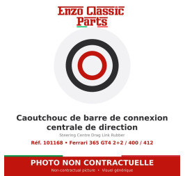 Ferrari 365 GT4 2+2 / 400 / 412 - Caoutchouc de barre de connexion centrale de direction - Réf. 101168