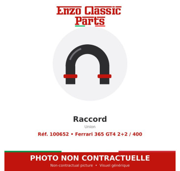 Ferrari 365 GT4 2+2 / 400 - Raccord - Réf. 100652