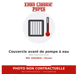 Ferrari - Couvercle avant de pompe à eau - Réf. 104328/A
