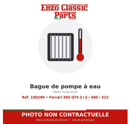 Ferrari 365 GT4 2+2 / 400 / 412 - Bague de pompe à eau - Réf. 100299
