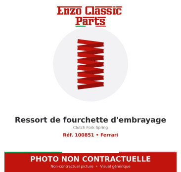Ferrari - Clutch Fork Spring - Ref. 100851