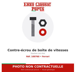 Ferrari - Contre-écrou de boîte de vitesses - Réf. 100760