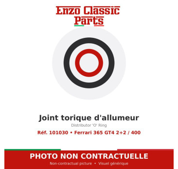 Ferrari 365 GT4 2+2 / 400 - Distributor 'O' Ring - Ref. 101030