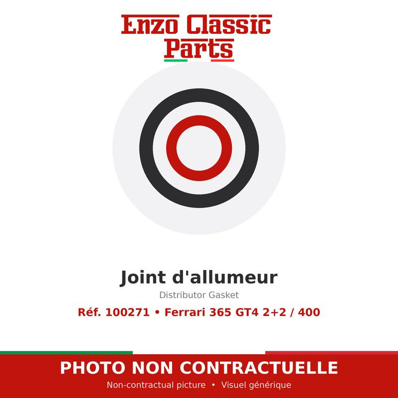 Ferrari 365 GT4 2+2 / 400 - Joint d'allumeur - Réf. 100271