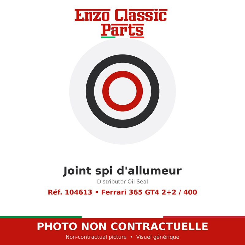 Ferrari 365 GT4 2+2 / 400 - Distributor Oil Seal - Ref. 104613