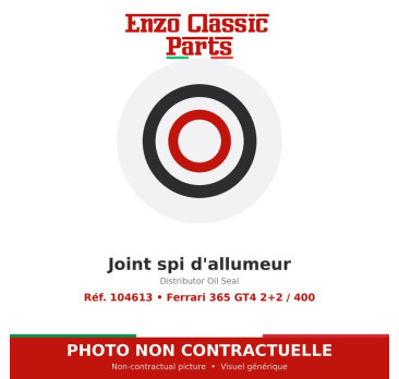 Ferrari 365 GT4 2+2 / 400 - Distributor Oil Seal - Ref. 104613