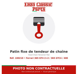 Ferrari 365 GT4 2+2 / 365 GTC4 / 400 - Fixed Chain Tensioner Pad - Ref. 100210