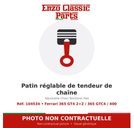 Ferrari 365 GT4 2+2 / 365 GTC4 / 400 - Adjustable Chain Tensioner Pad - Ref. 104534
