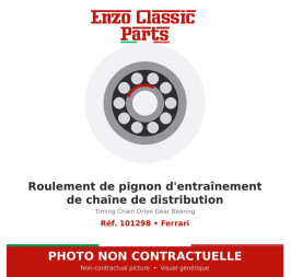 Ferrari - Roulement de pignon d'entraînement de chaîne de distribution - Réf. 101298