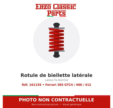 Ferrari 365 GTC4 / 400 / 412 - Lateral Tie Rod End - Ref. 101155